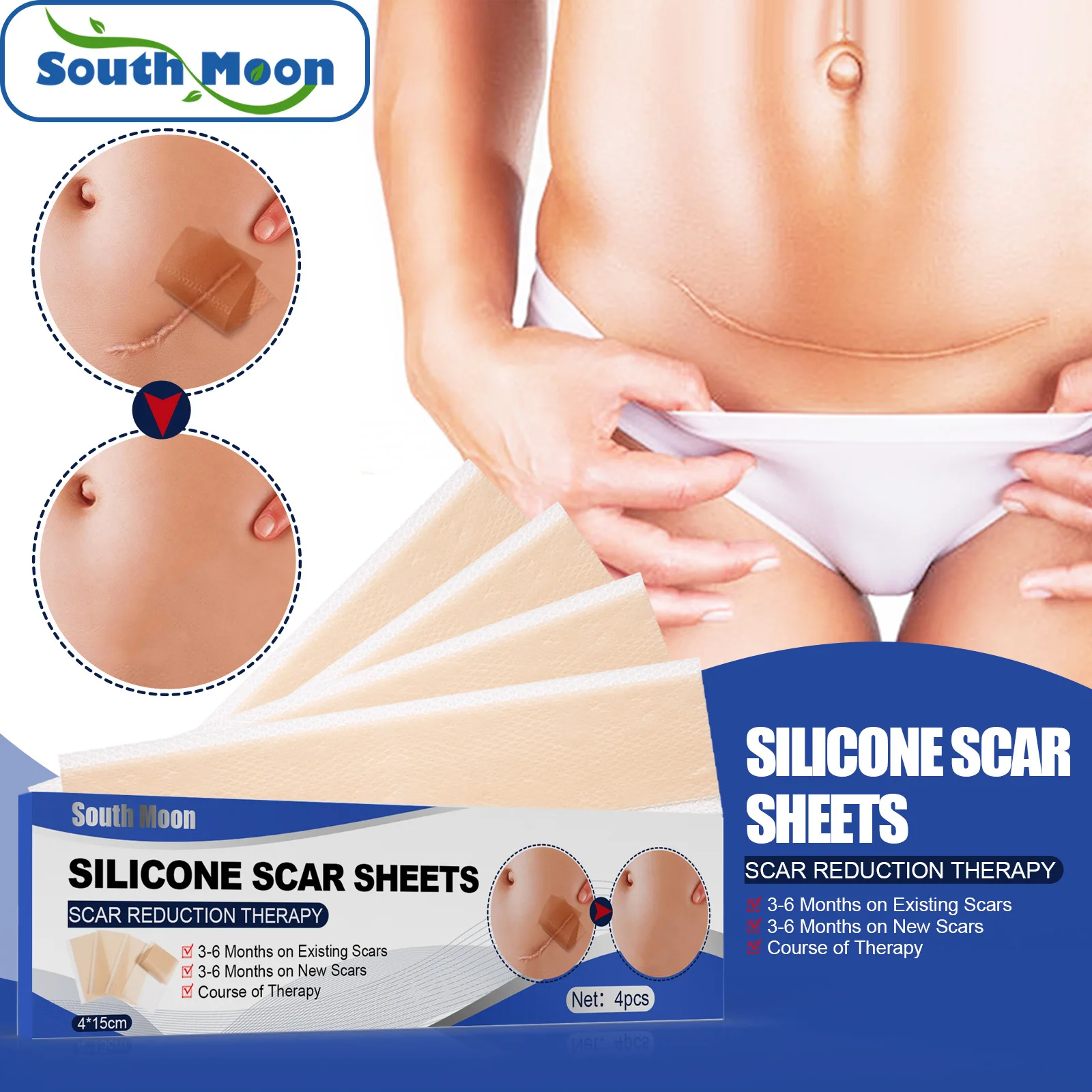 

Silicone Scars Patches Surgery Corrector Scar Tap Removal Sheet Healing Patch Skin Wounds Band Acne Burn Treatment Sticker