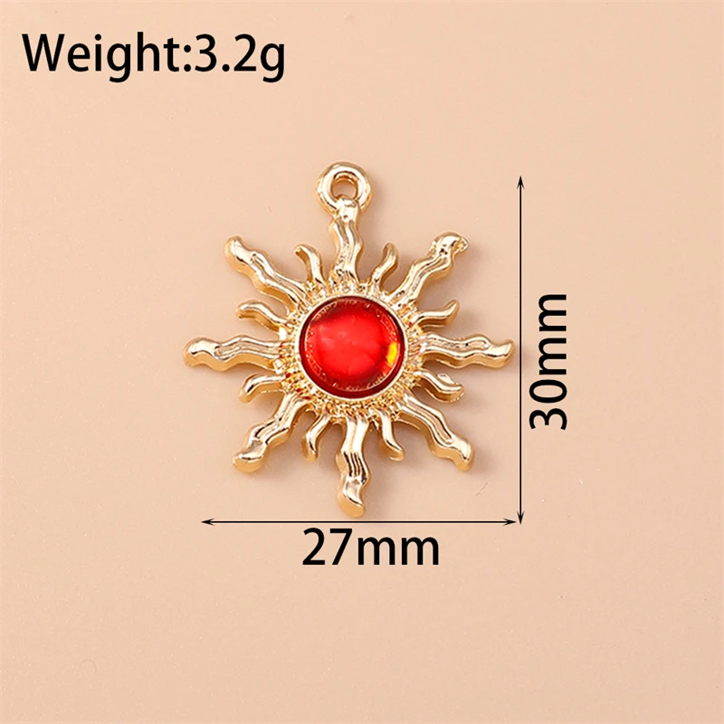 20 Stück zarte rechteckige Sonnenanhänger aus Kristall für die Schmuckherstellung, Tropfenohrringe, Halsketten, Armbänder, DIY-Bastelzubehör – Detail 7