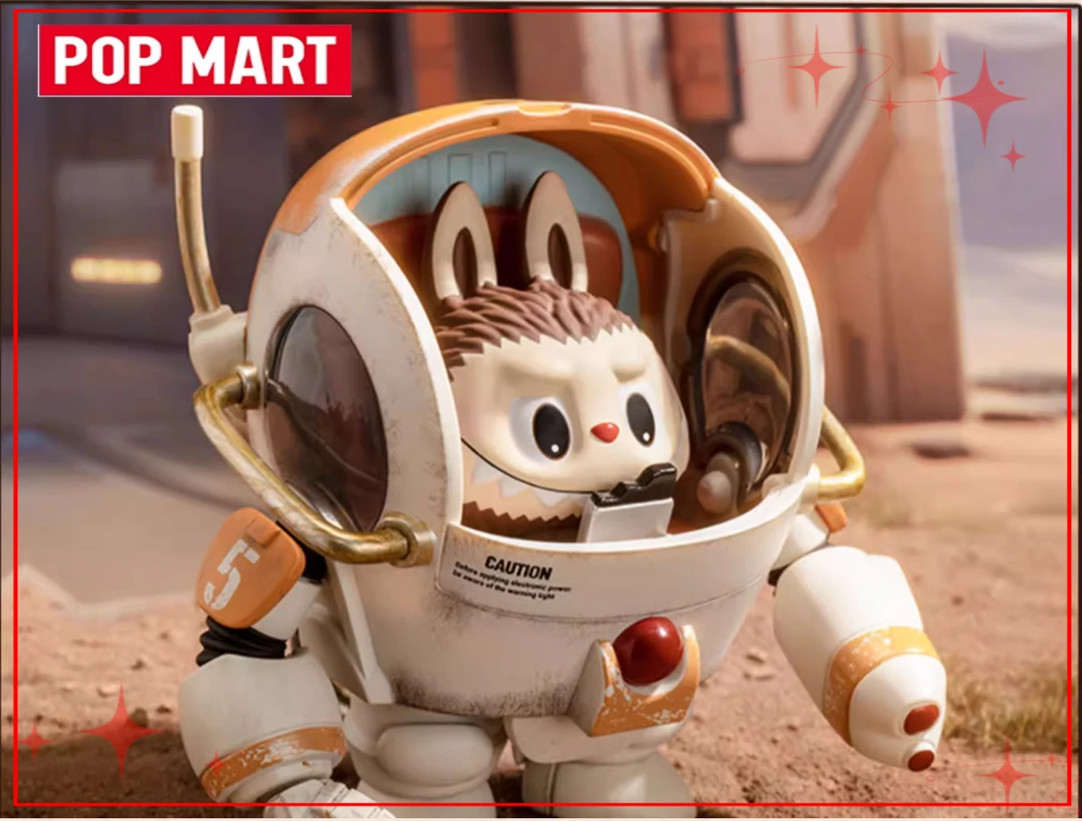 

Аутентичная серия POPMART Labubu Хироши Йокояма Ма.К, слепая коробка, красный фламинго, снеговик, меха, фигурка, украшение, подарок