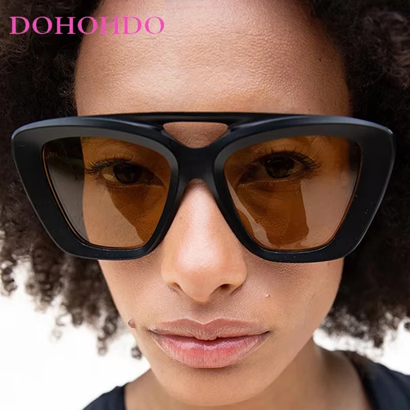 

Vintage Oversized Frame Irregular Pilot Sunglasses For Women Men Classic Personality Eyewear Travel Shades UV400 Lentes De Sol