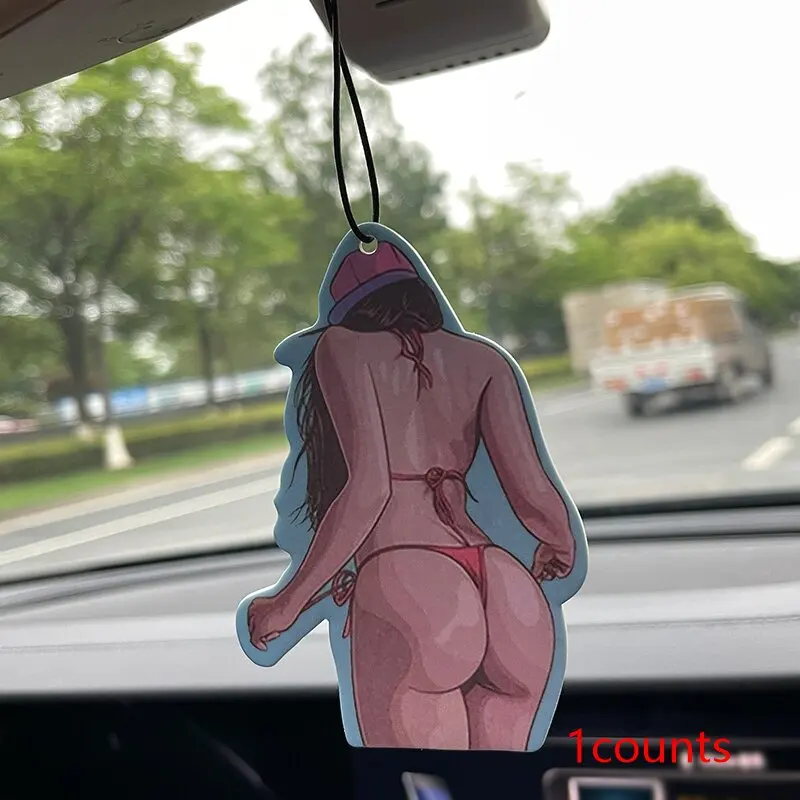 Beauty Bikini Hilton (Hotel Scent) Car Fragrance Tablets, Wardrobe Air Freshener, Perfume, Rearview Mirror Decoration, Car Interior Pendant, Natural Scent Air Purifier, Anime Cartoon Toilet Fragrance Sachet, Living Room Office Room Bedside Hanging Ornament