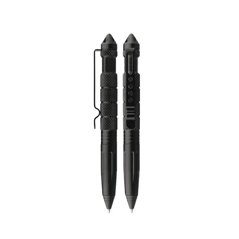 Multifunctional Metal Tactical Pen Anti Skid Emergency Glass Breaker Self Defense Supplies