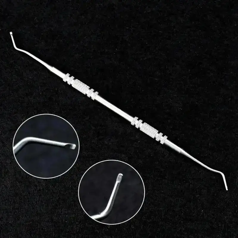 Reinigung Fußpflege Werkzeuge Nagel Nut Trimmen Nagel Pflege Haken Nagel Inlay Doppelköpfige Zehennagel Korrektur Datei Trimmen