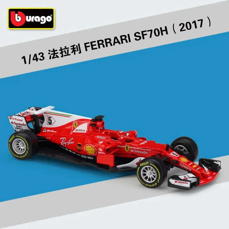 Bburago 1:43 Honda RB15 RB14 RB13 RB12 Benz W07 W10 F1 2020 2019 2018 2016 Ferrari SF90 SF71H SF70H SF16H modelo de coche