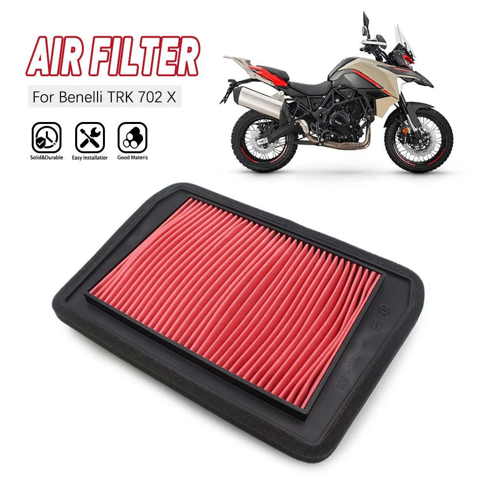 

Motorcycle Air Filter Element Air Cleaner Inner Replacement For BENELLI TRK702 TRK702X BJ700-5F