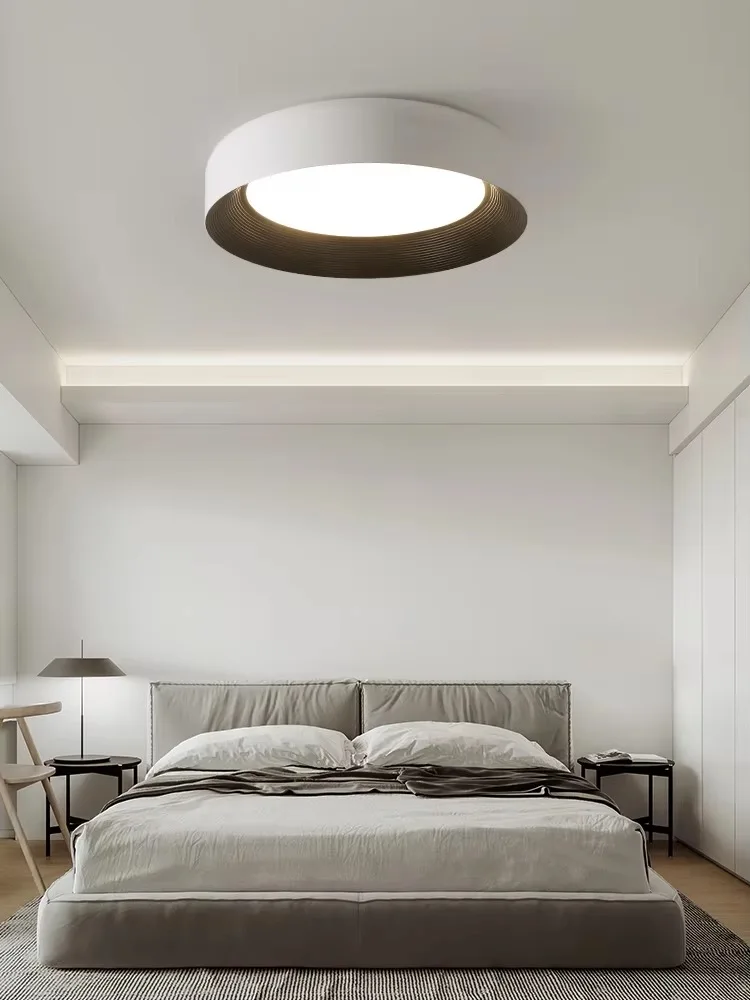 

Nordic Bedroom LED Ceiling Lights Home Modern Style Indoor Study Room Lamp Lustre Circular Brief Home Decorate Lighting Fixture