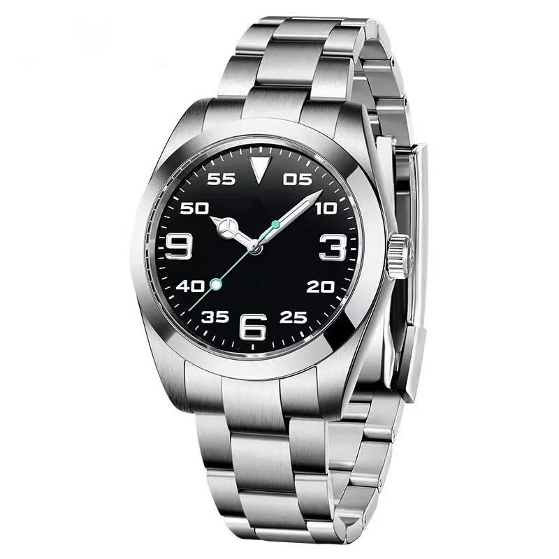 

Роскошные брендовые часы диаметром 40 мм или 36 мм, мужские автоматические механические часы из нержавеющей стали, керамические часы с календарем, светящиеся в темноте, женские часы