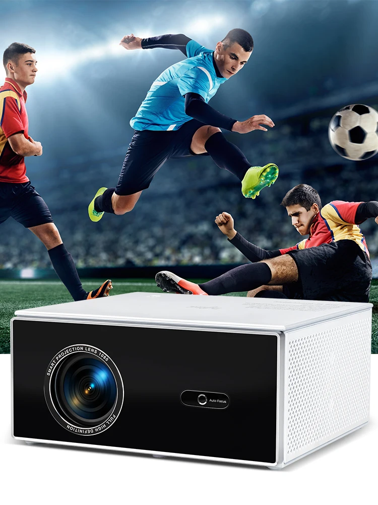 Projecteur ThundeaL 2K 4K Full HD 1080P TDA7W 32G Android WiFi pour Home Cinéma, Projecteur TDA7 Beam pour Réunions Extérieures, Vidéo 3D et Films