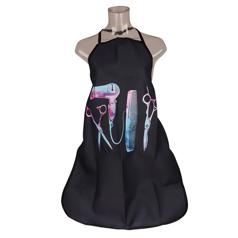 

Фартуки для парикмахера для женщин, фартук для парикмахера для салона, дома, стрижка волос, ткань Оксфорд