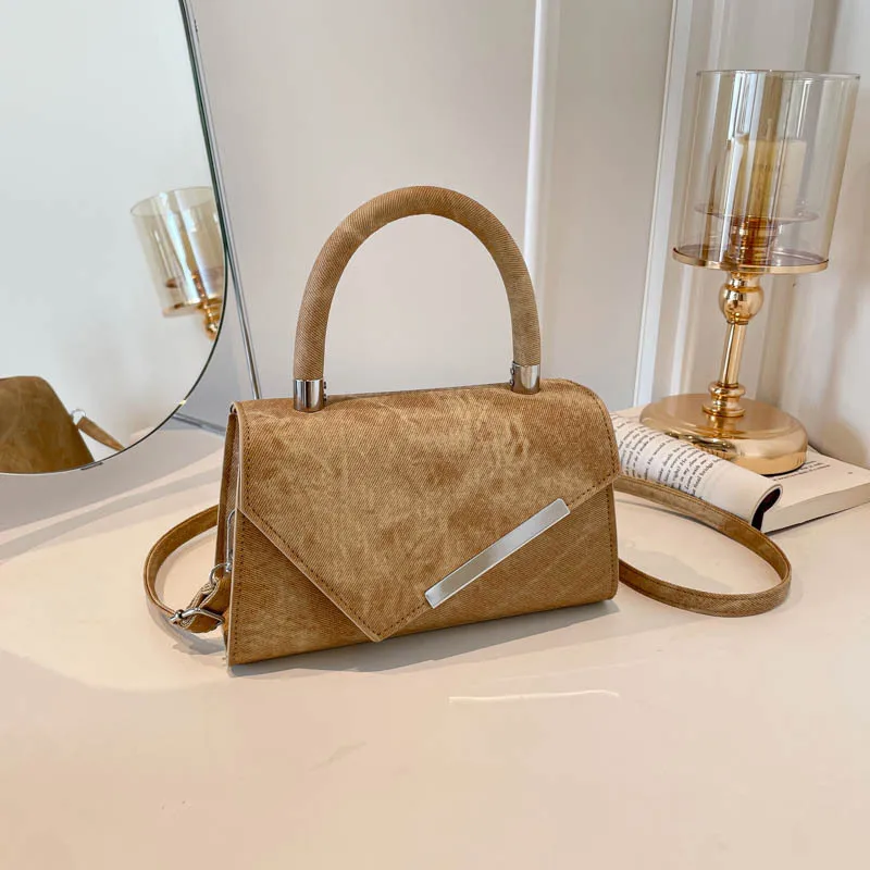 New Girl Crossbody Bag Fashion High Quality Women's Handbag Solid Color Daily Versatile Multi Functional Girl Phone Storage Bag