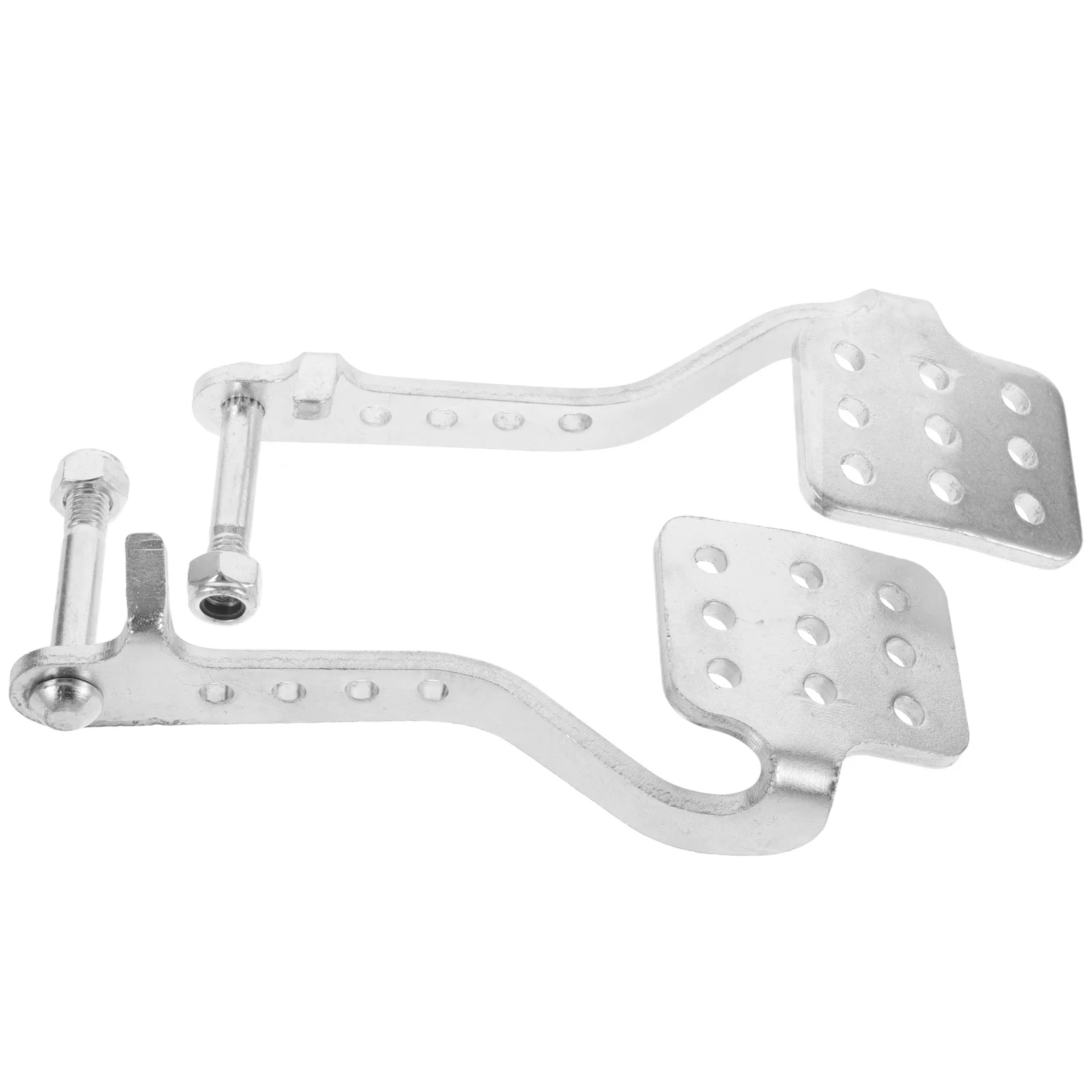 

1 Pair Throttle For Go Kart Brake Throttle Pedal Kit 212Cc Aluminum Foot Pedal For Racing Enhanced Kart Parts