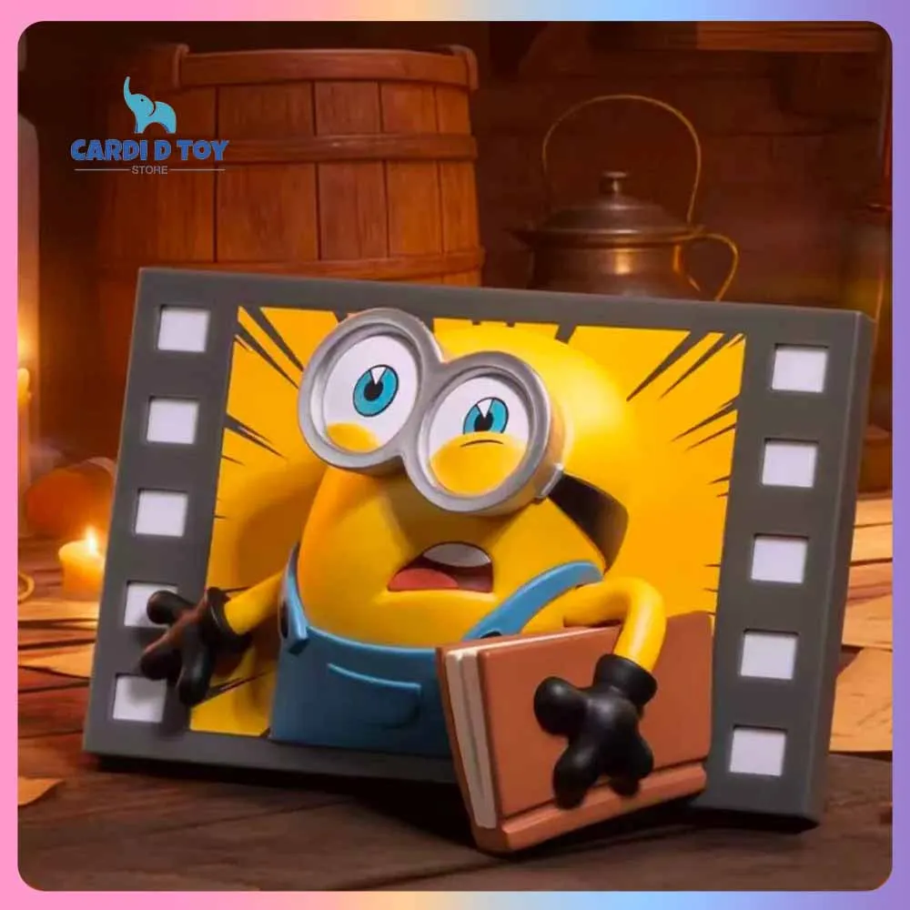 

New Genuine Minions Big Monsters Blind Box Minions Merchandise Fridge Magnet Ornament Gift Toy Movie Action Moment Mystery Box