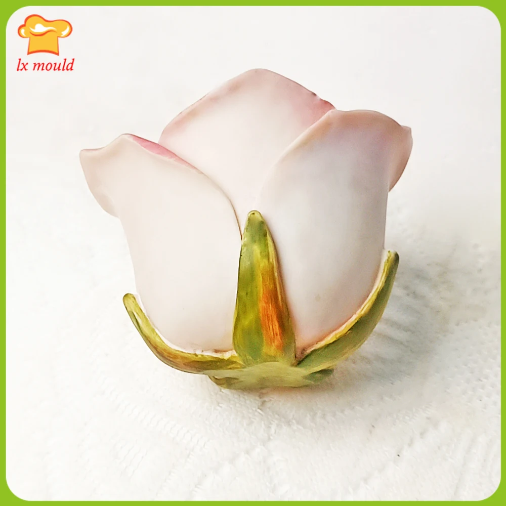 3D Rose Flower Silicone Mold for Cake Toppers Fondant Soap Ice Cream Chocolate & Candy Baking Mould