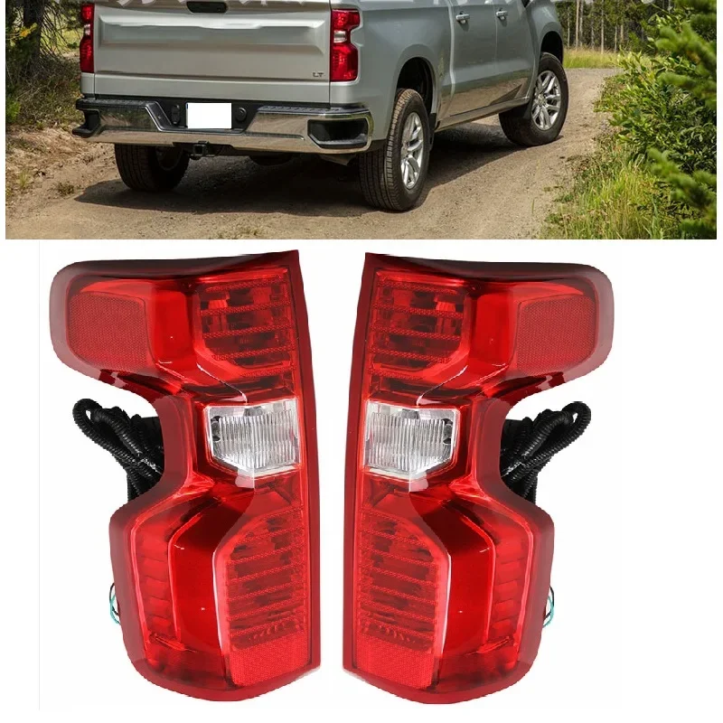 Rear stop Tail Light Brake light for Chevrolet Silverado 2019 2020 2021 2022 2023 taillight