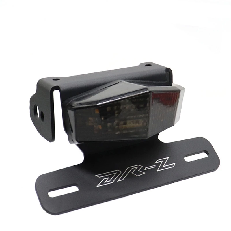 Suitable for Suzuki DRZ400 DRZ400S modified license plate bracket, short tail with turn signal bracket, aluminum alloy, damage-f