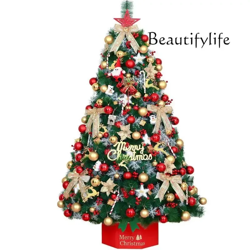 Pine needle Christmas tree household 1.5 meters large ornament DIY encryption Christmas decoration