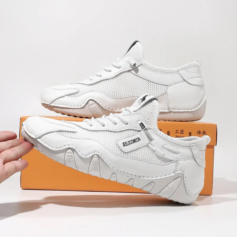 Zapatillas Deportivas Unisex de Malla Transpirable para Verano, Zapatos Casuales para Caminar al Aire Libre para Hombre y Mujer, Tallas Grandes 36-48, Calzado de Horma Ancha
