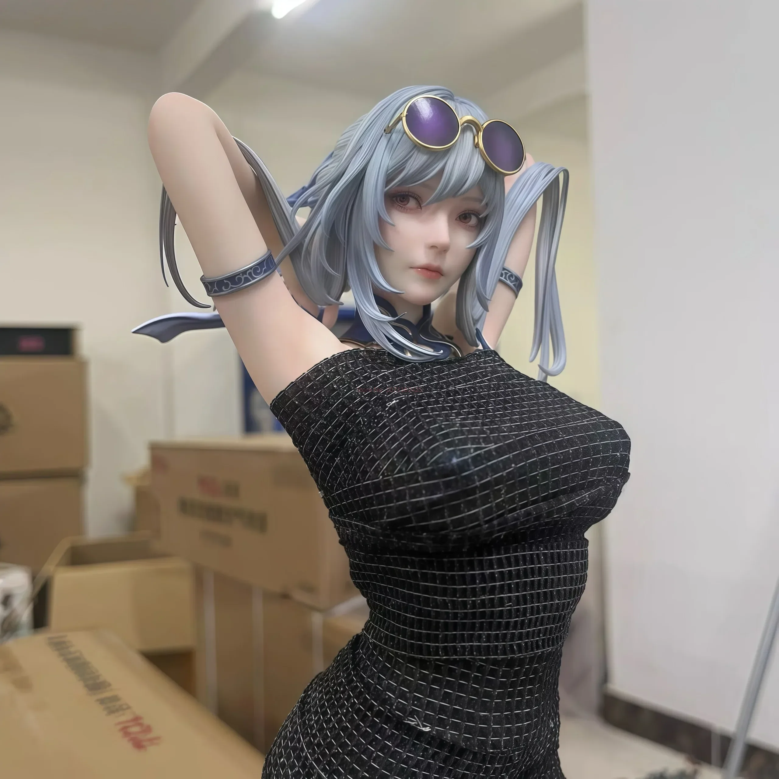 

Special Offer45CM Jingliu Figure Jingliu Swimwear Action Figurines Limited Edition High Quality GK Mol Figurine Toys Statue Chri