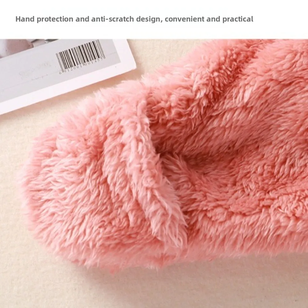 New Bear Hooded Rompers Zipper Closure Winter Fleece Zipper Jumpsuit Warm Hooded Design Bodysuit Newborn Babies