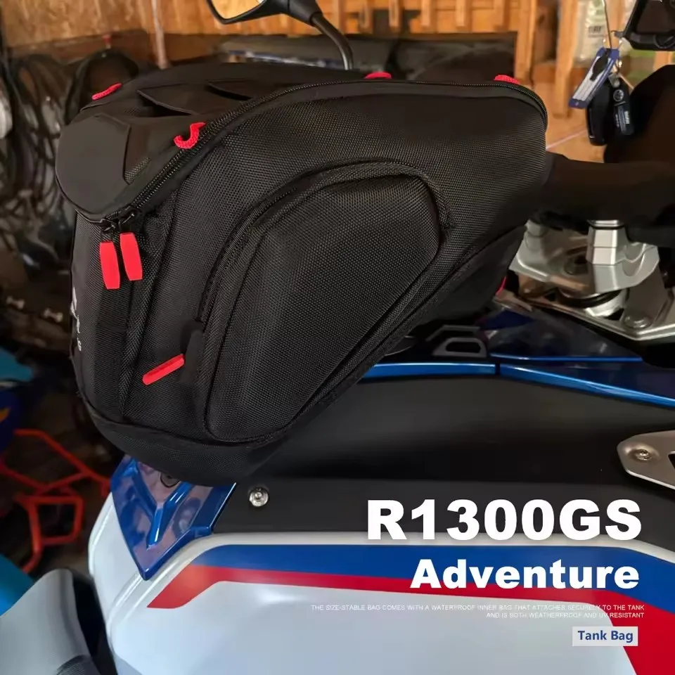 Black Fuel Tank Bag Luggage Storage Kit for BMW GS1300 R 1300 GS ADV R1300GS Adventure 2024 2025 Motorcycle Accessory