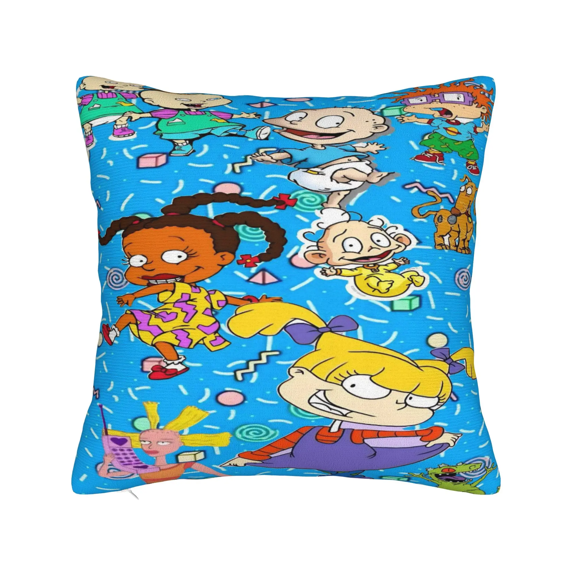 R-Rugrats Susie Carmichael Print Pillowcases  Cute Funny Pillow Case For Living Room Sofa Print Pillow Cover