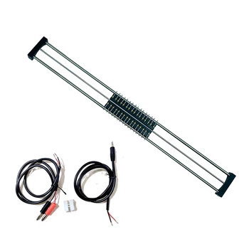 1/87 Ho Ölçekli Tren 50 cm Parça Modeli Aksesuarları Tren Koşu Bandı Parça Rulman Tren Silindiri Test Standı 8 Silindirler