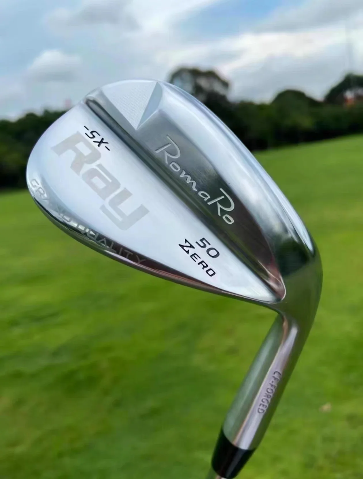 Romaro Golf Culb Wedge Head Cf Gesmede Sx Zilveren Versie Omvat 48 50 52 54 56 58 60 Degs