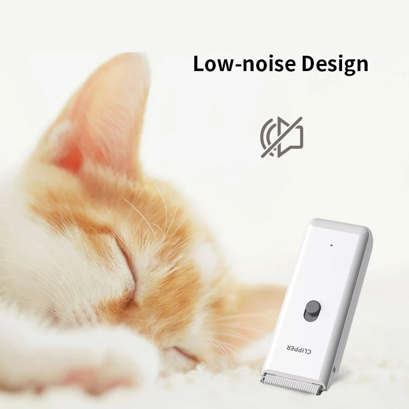 Dog Hair Clipper Electric Pet Hair Trimmer Low Noise Shaver For Dog Cats Cordless Rechargeable Professional Pet Grooming Tools image 4