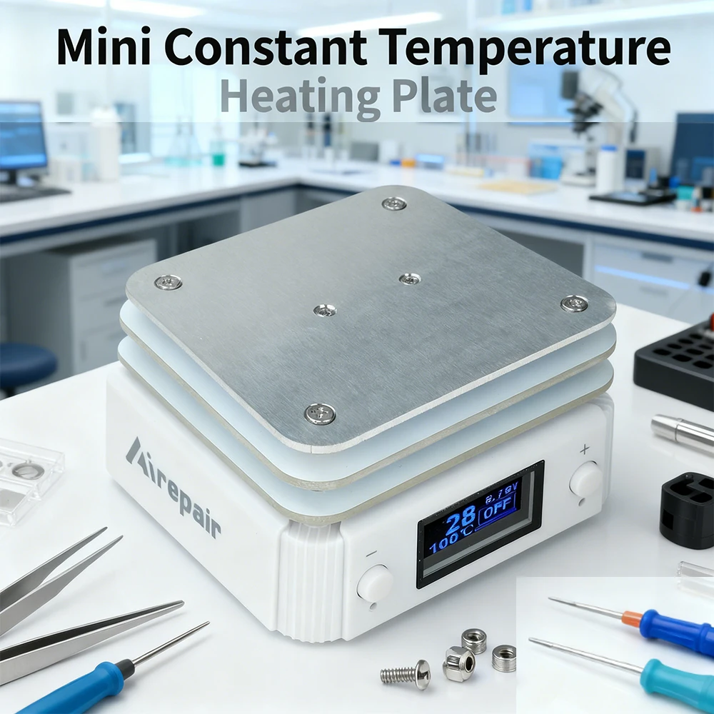 

Мини-паяльная пластина Type-C, печатная плата SMD, паяльная пластина, регулируемая постоянная температура, нагревательный инструмент, станция предварительного нагрева, инструменты для ремонта