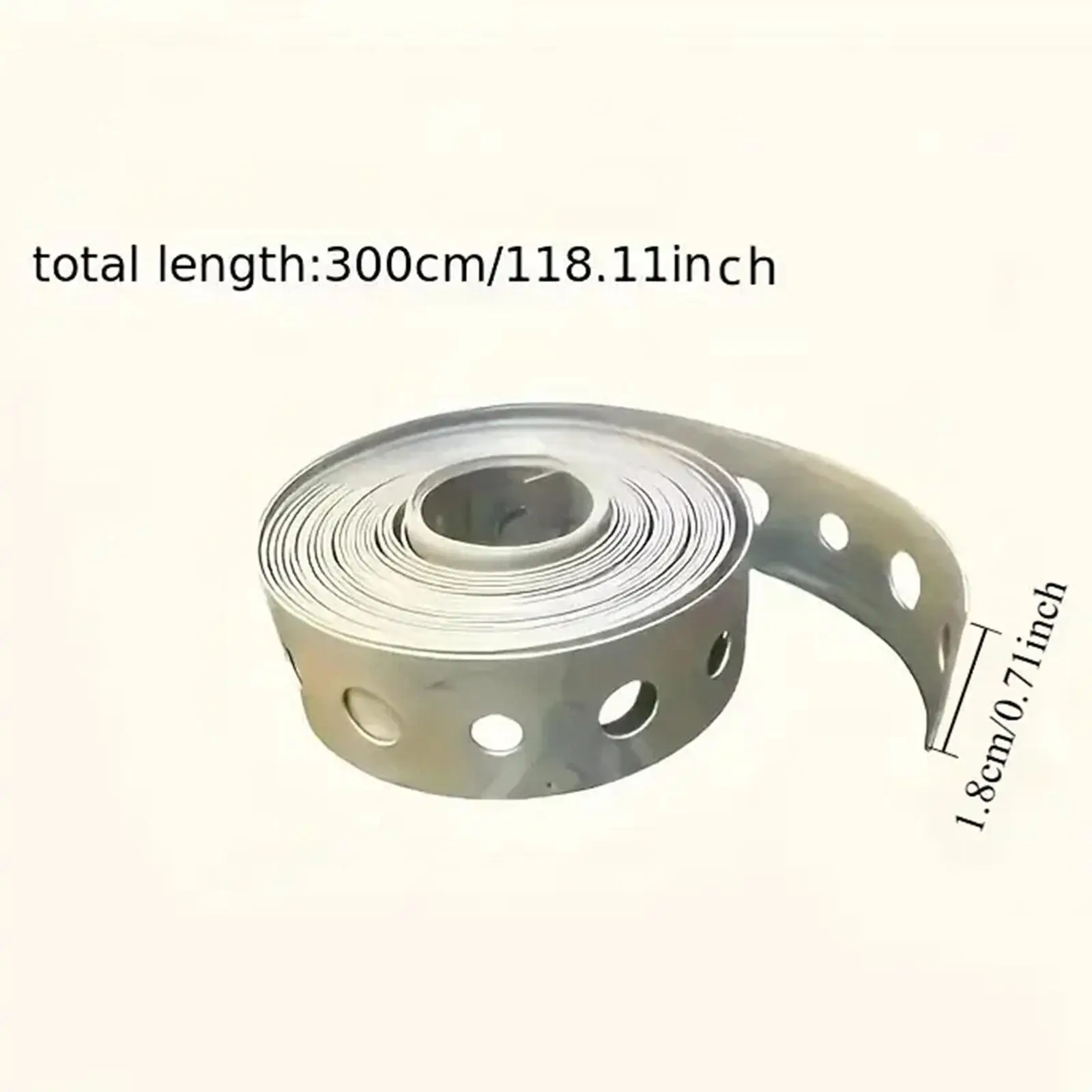 Tube Strap Hanger Strap Sturdy Professional Multifunctional Perforated Accessory