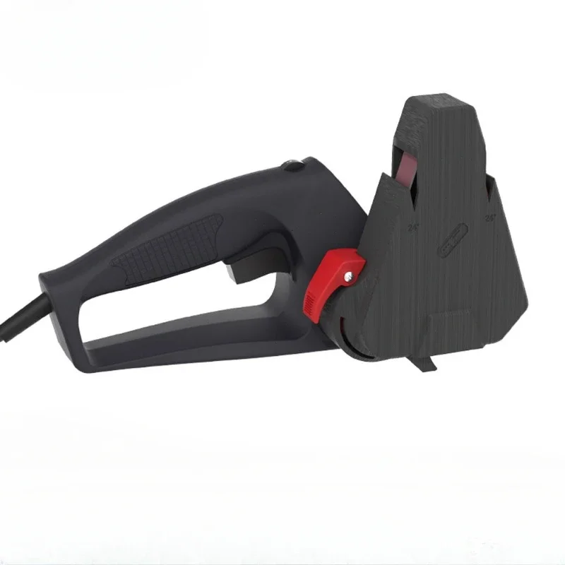 

Multifunction Electric Belt Sander Knife Sharpener Adjustable Angle Woodwork Grinding System Rust Removal Kitchen Sharpeners