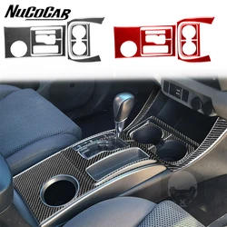 For Toyota Tacoma 2005-2015 Carbon Fiber Automatic shift Panel Trim suit Cover Car Interior Accessories Decorative Stickers