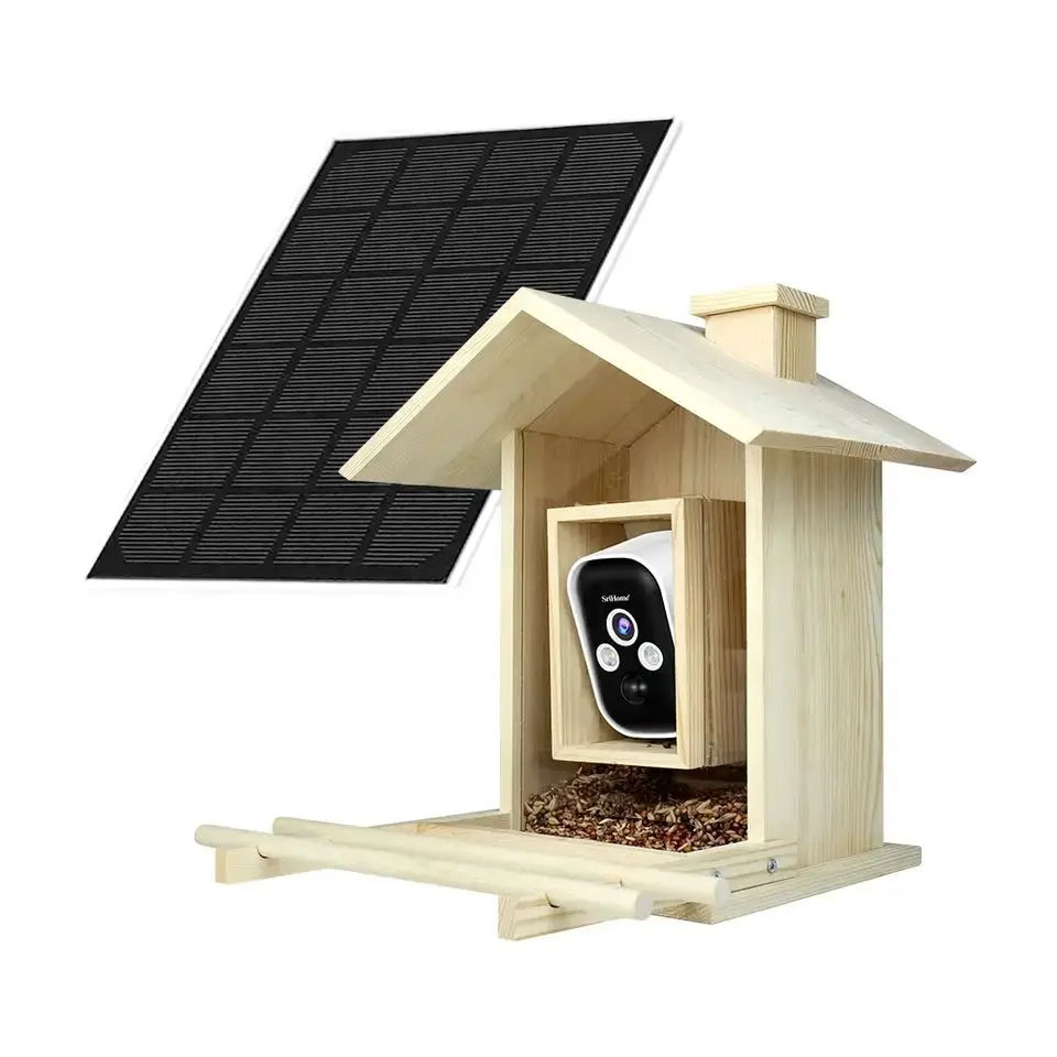 

Wholesale new smart WiFi remote control HD bird house with night vision function OEM