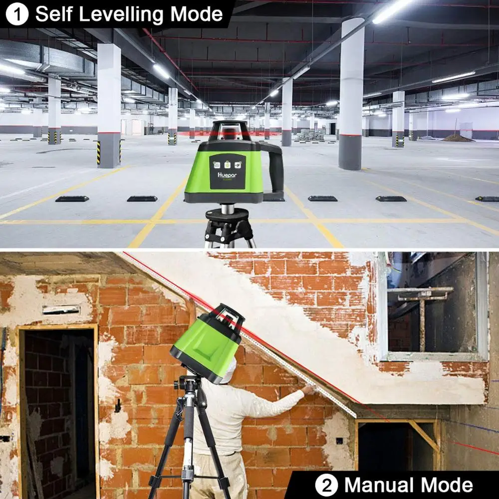 Pro RL200HVG  Visibility Adjustable  Slope Mode  Electronic Rotary Land Nivel Rotating Laser Level