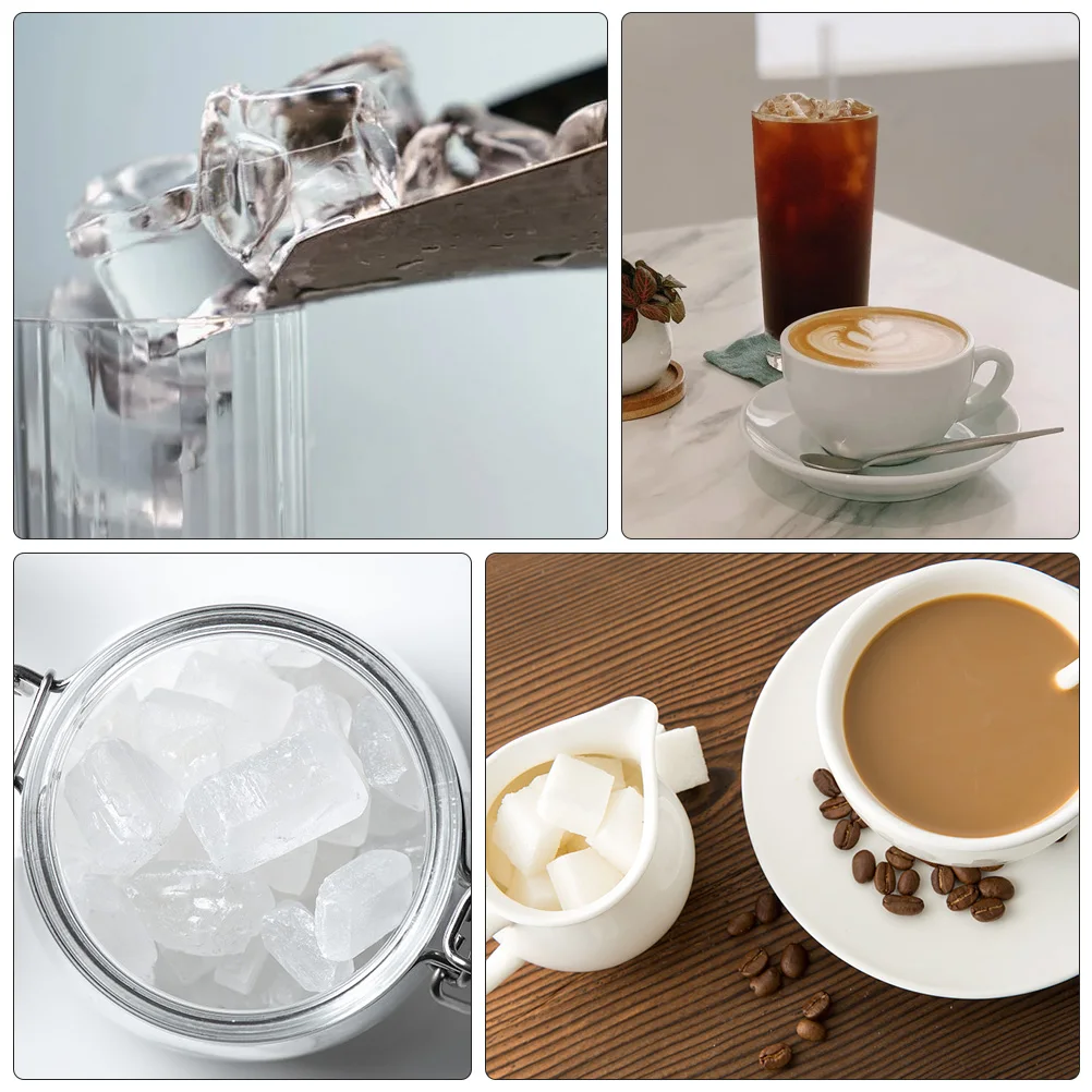 

4 Pcs Stainless Steel Sugar Tongs Ice Cube Clips Serving Tools Mirror Polished Easy Clean Kitchen Bar Accessories Coffee Cubes