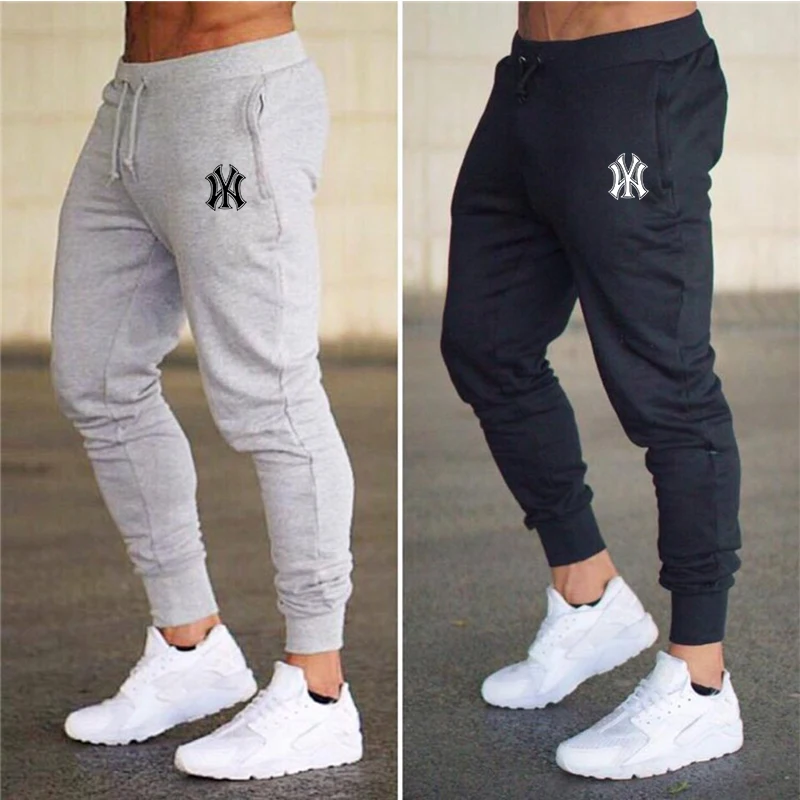 Jogging de sport fin pour hommes, pantalons de survêtement de fitness, pantalons de survêtement, streetwear Harajuku, vêtements d\'été décontractés,