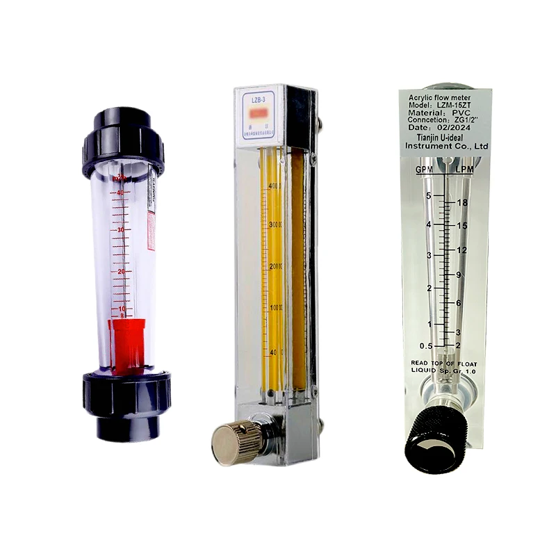 NewCustomizable Stainless Steel Fixed Differential Regulator Flow Meter OEM Water Purge Rotameter Xukang F1 1.5% FS Accuracy Fla