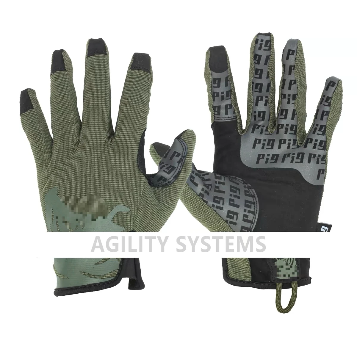 PIG FDT style Delta gloves for outdoor camping, cycling, breathable, lightweight touch screen