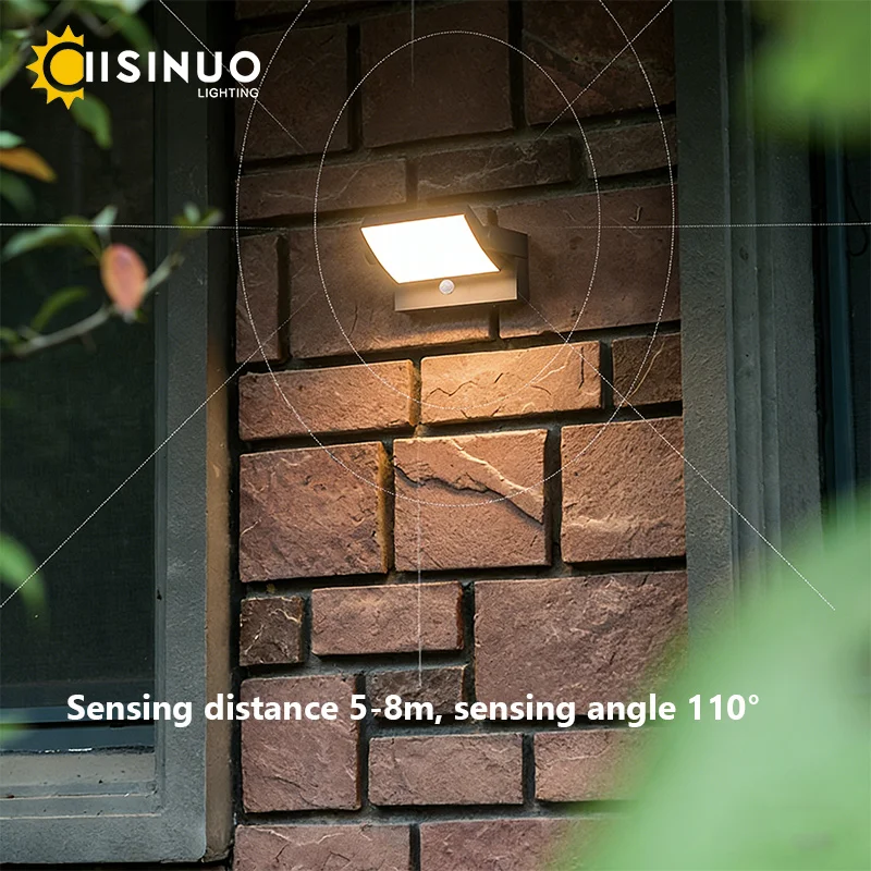 محس حركة في الهواء الطلق الجدار مصباح أضواء الشرفة مقاوم للماء LED 24 واط AC85-265V لحديقة في الشرفة فناء المرآب تركيبات الإضاءة #3