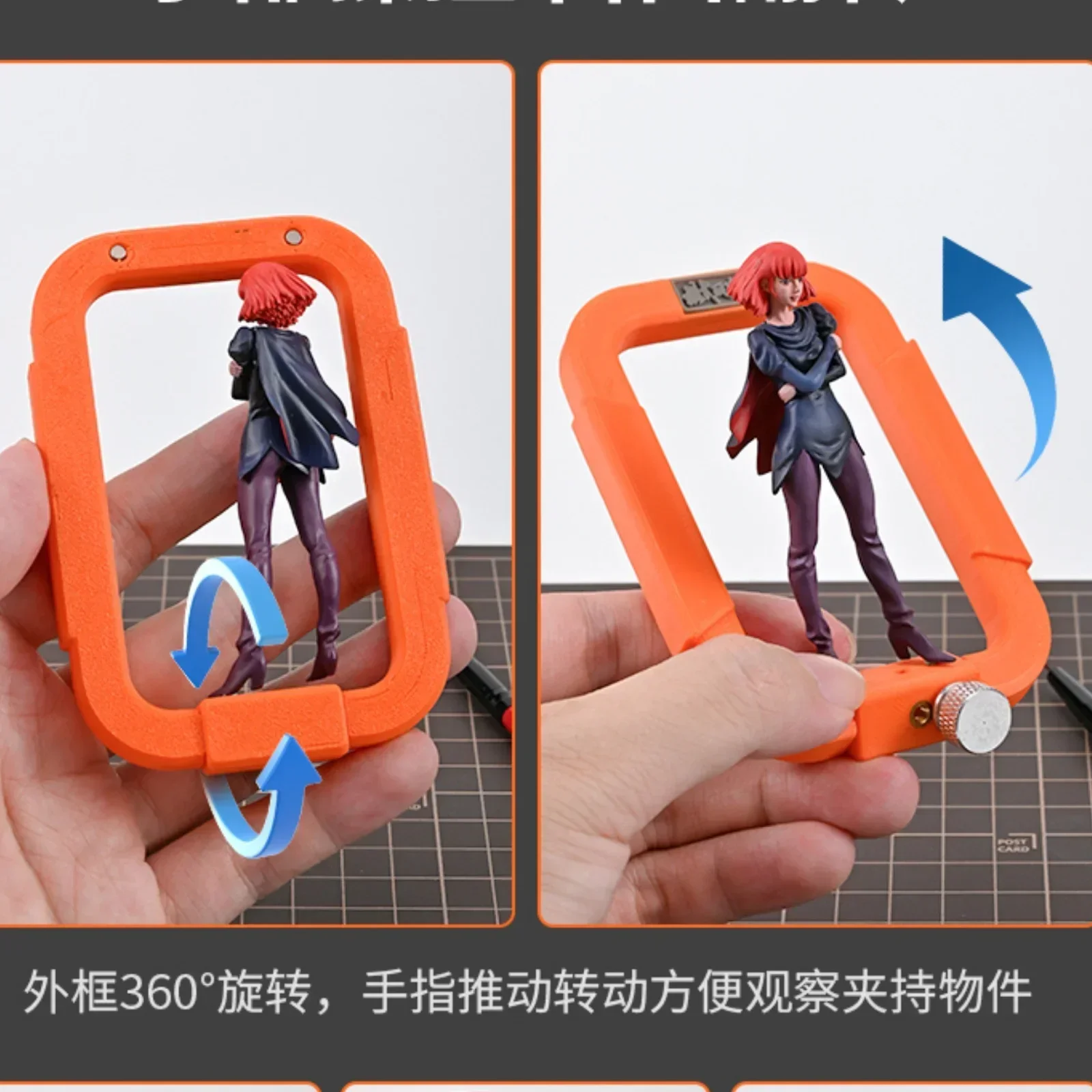 MSWZ TS003 Handheld Stabilizer 1/35 Soldier Figure Model Painting Tools Fixed Holder for Model Hobby Craft Tools DIY Accessory