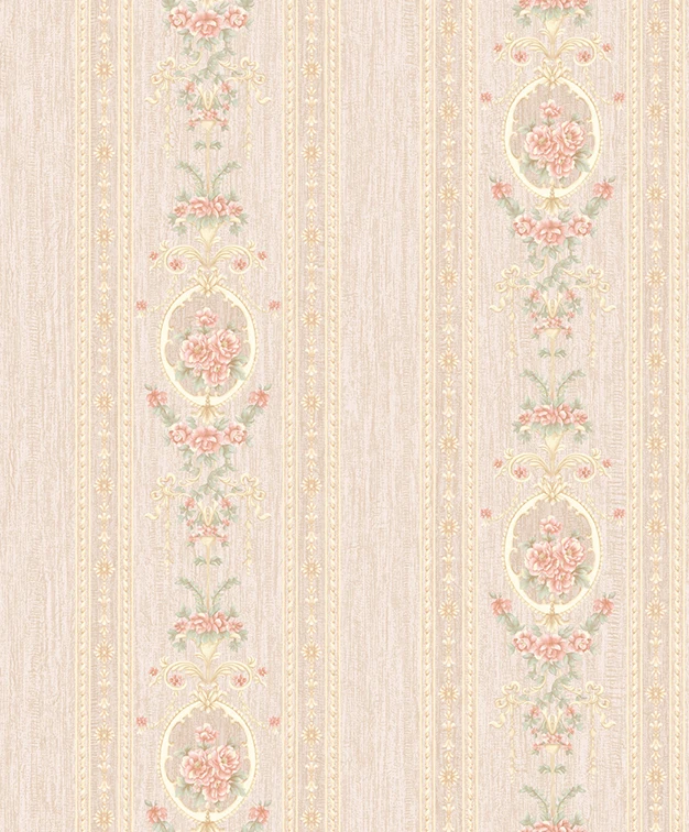 Imagem -06 - American Pastoral Não-tecido Papel de Parede 3d Tridimensional Fundo da Casa Quarto Sala de Estar ab Correspondência Floral Papel de Parede