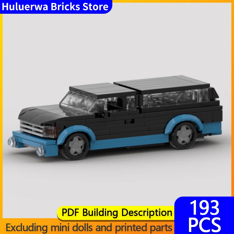 

Speed Hypercar Model MOC Building Bricks Sonoma Retro Compact Pickup Truck Modular Technology Gifts Assemble Children Toys Suit