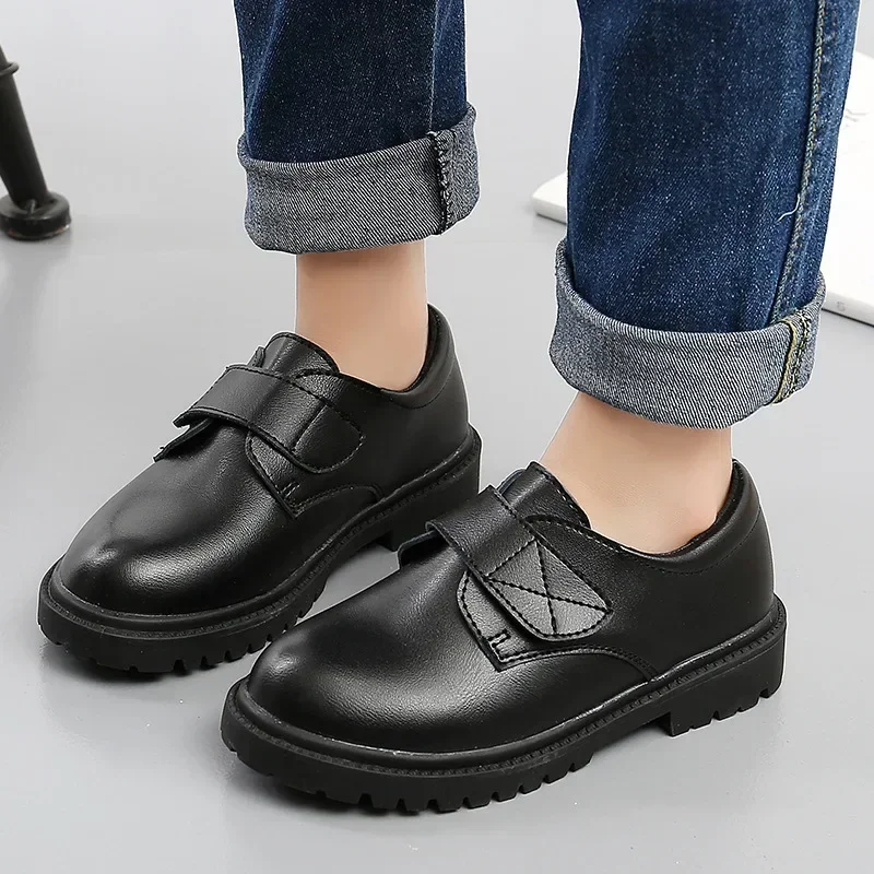 Children Shoes Boy Leather Shoe Korean Version Soft Sole Student Performance Toddler Shoes Girl Roupa Infantil Menina Zapatos