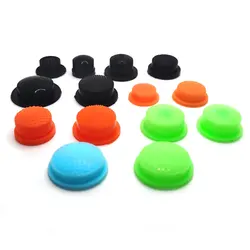 3PCS LED Flashlight middle side/tail click Switch Cap tailcap Soft Silicone boot protective button tail cap10/12/13.5/14.5/16mm