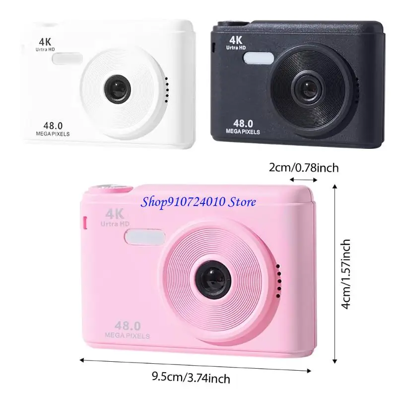 77HD Oplaadbare kindercamera Draagbaar dun plan Automatische concentratie Schoonheidsmanier