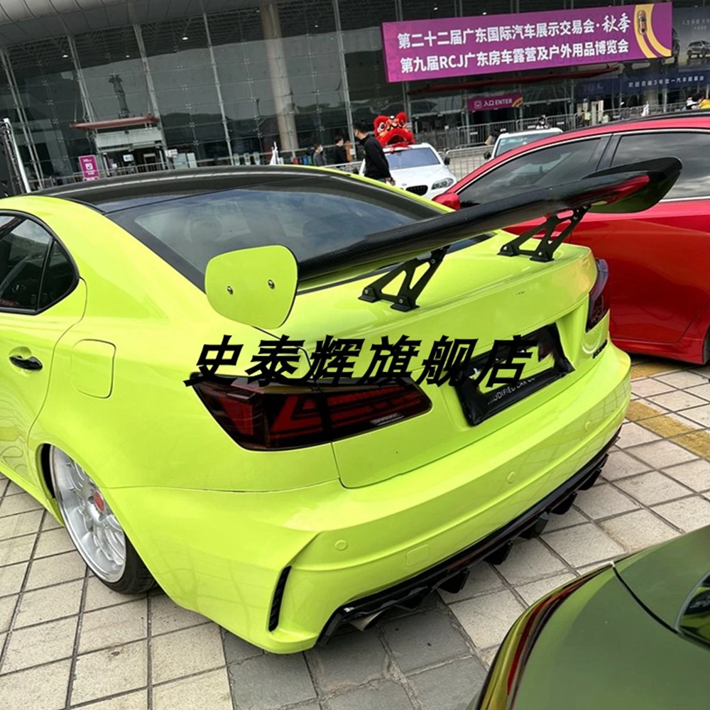 Rear Trunk Lid Boot Spoiler Wings  For Lexus IS250 IS300 IS350 IS F 2006-2013  Sedan GT Style High Quality ABS Material