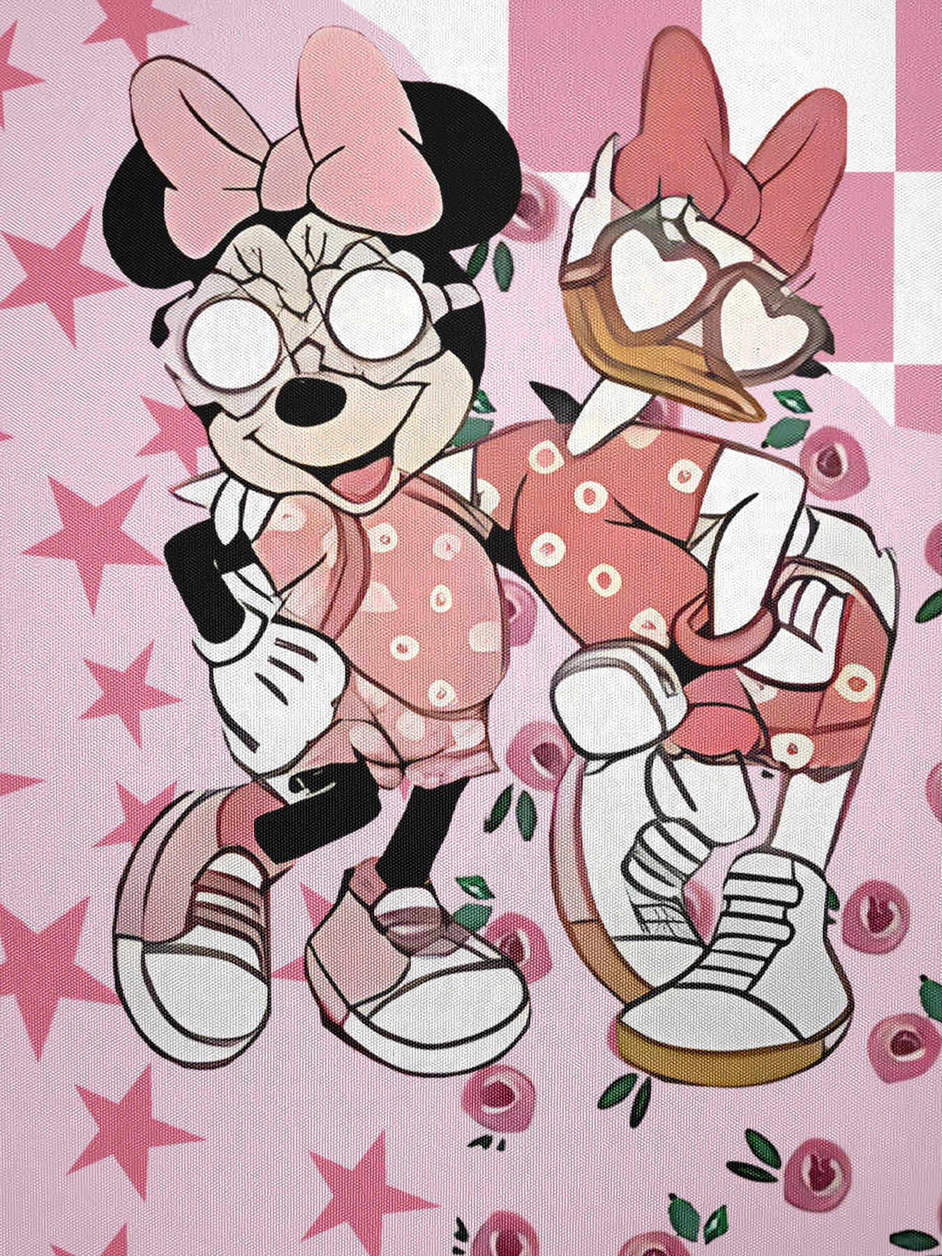 طقم بقلنسوة من العلامة التجارية العصرية + ميكي، طقم سويت شيرت وسراويل رياضية للأطفال مكون من قطعتين، نمط كرتوني لملابس الربيع والخريف