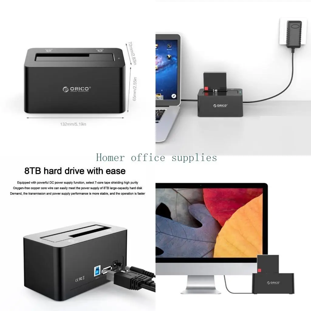 

K43B 2,5/3,5 дюйма многостороннего с док-станцией для жесткого диска.