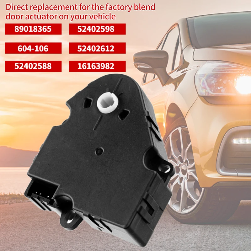 

Сменный дверной привод HVAC Blend для Chevrolet Chevy GMC Silverado Tahoe Sierra Suburban Sonoma Yukon, сменный дверной привод