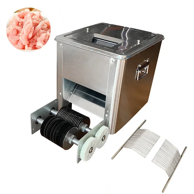 Small Meat Cutter Commercial Restaurant Soft Meat Cutting Slices Machine To Slicer Cube Dice For Sale Price